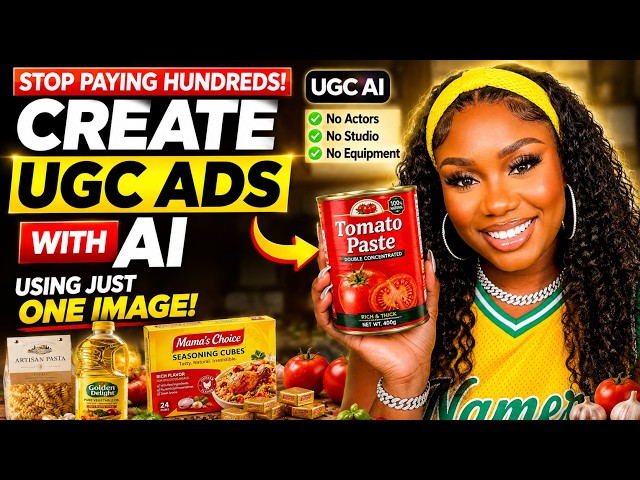 STOP Paying for UGC Ads! Create Them With AI Instead