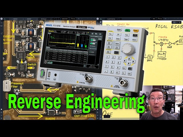 EEVblog 1770 - Rigol RSA800 Real Time Spectrum Analyser TEARDOWN + Reverse Engineering