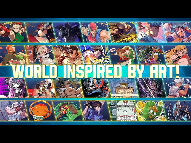 『ストリートファイター6』第3回「ストリートファイターイラストコンテスト 乱入演出編」入選イラスト紹介映像