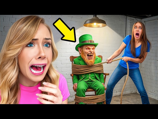 WE CAUGHT A LEPRECHAUN AT 3 AM...