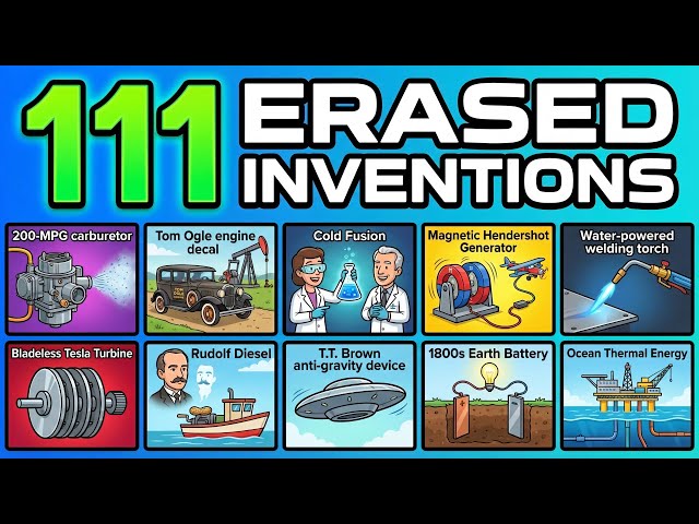 111 Forbidden Inventions That Were Erased From History
