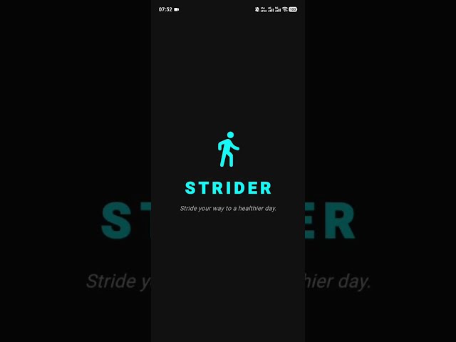 [DEMO] Strider - Aplikasi Pelacak Langkah Kaki & Hidrasi Harian Minimalis Berbasis Flutter