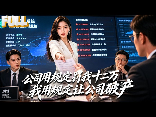 【完结】技术骨干硬扛网络攻防被扣钱开除，自研天盾创业逆袭，赵一鸣剽窃买凶破产入狱，他携手国家护网安！