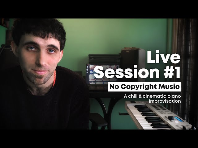 Oak Studios: Live Session #1 - Chill & Cinematic Piano Improvisation [no copyright background music]