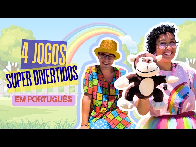 4 Jogos no Parque para Crianças | Brincadeiras em Português