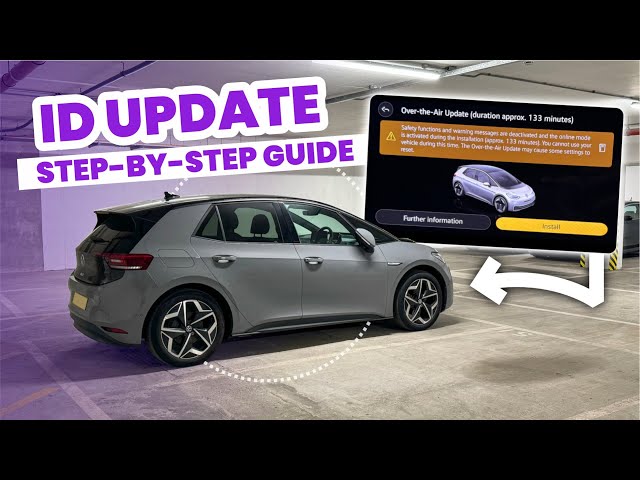 VW ID: HOW TO Update Your Vehicle Software Without Visiting the Workshop