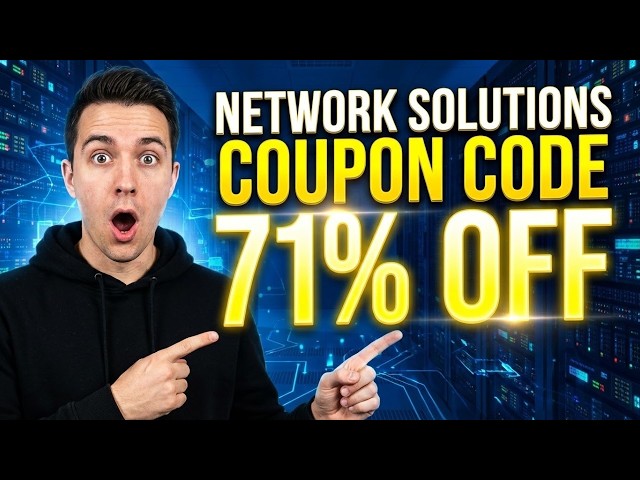 Network Solutions Coupon Code – Get Upto 71% Off Hosting & Domains Today