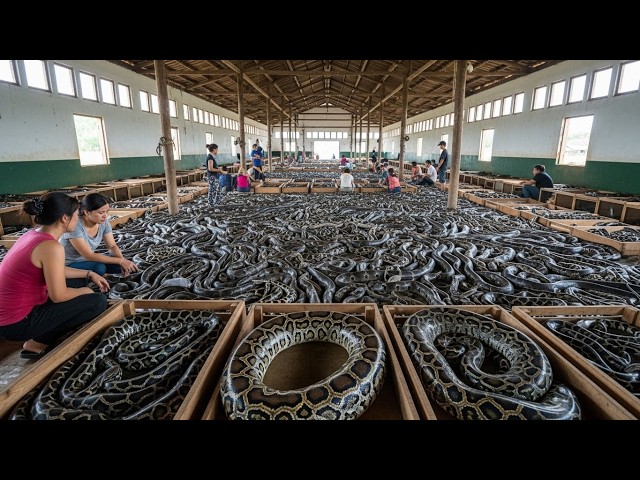 (Best Overall) Inside the World's Largest Snake Farm: How China Processes 10,000 Snakes a Day