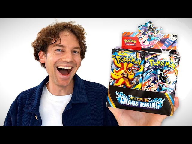 The Pokémon Chaos Rising Booster Box Opening