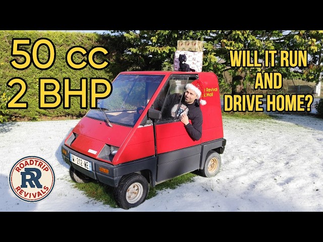 I Bought This 50cc Barn Find Micro Car - Can It Deliver Me Back Home?