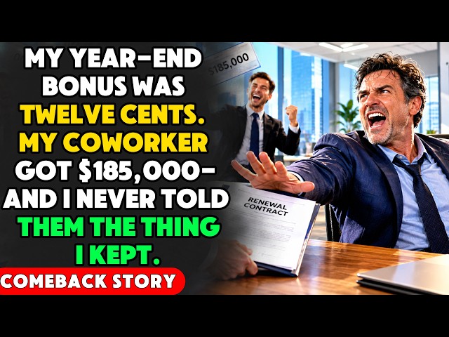 My Year-End Bonus Was Twelve Cents. My Coworker Got $185,000-and I never told them the thing I kept.