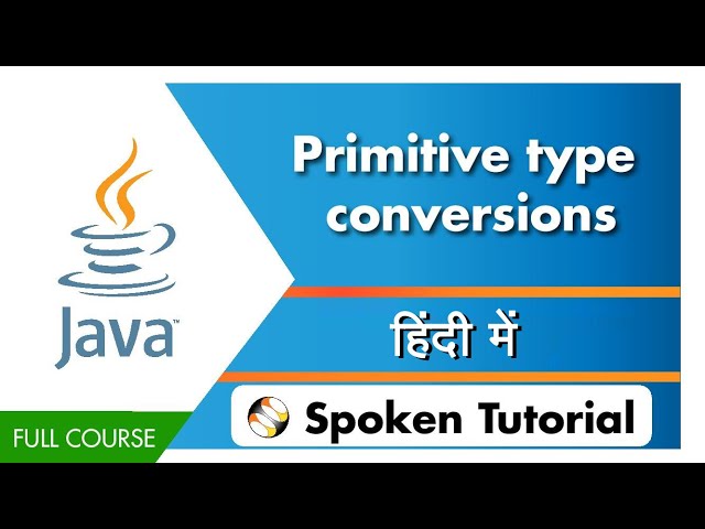 Primitive type conversions - Hindi