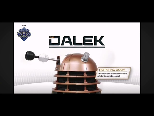 Hachette partworks Dalek Build promo video