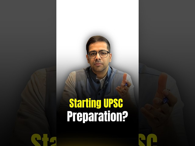 Starting UPSC preparation