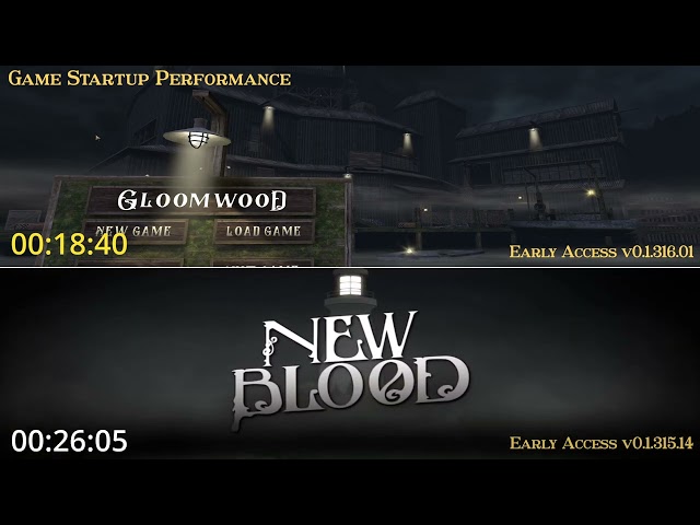 Gloomwood Development - Game Startup Optimization