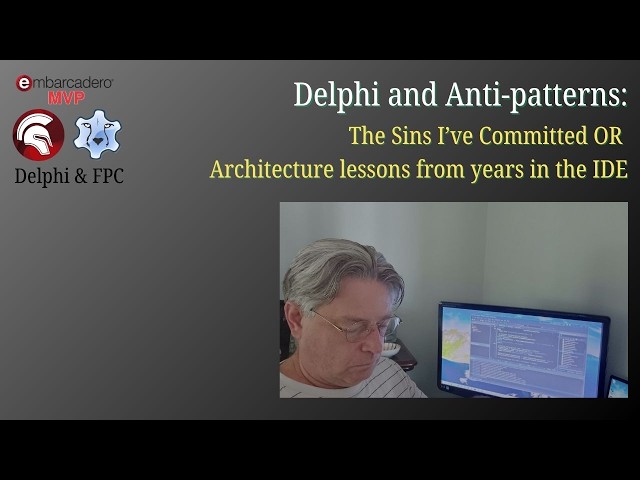 Delphi and Anti-patterns: The Sins I’ve Committed