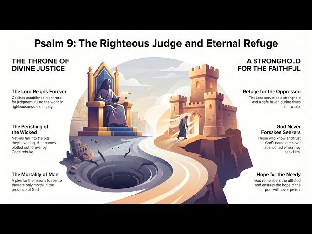 Divine Justice and the Refuge of the Afflicted Psalm Ch 9