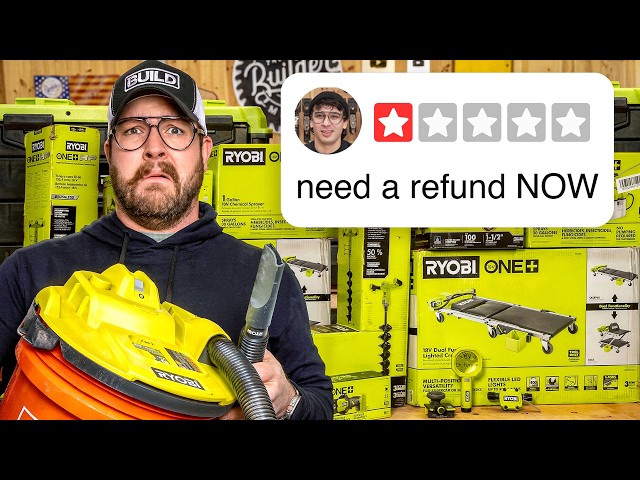 I Tested 1-Star Ryobi Tools