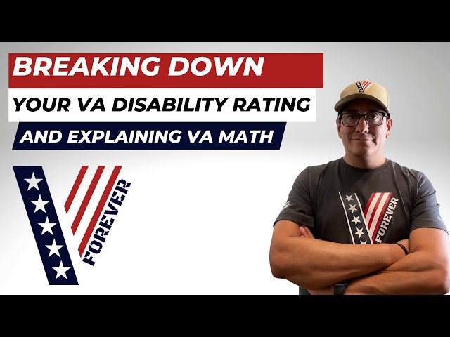 VA Disability Ratings and VA Math EXPLAINED in 6 Minutes!