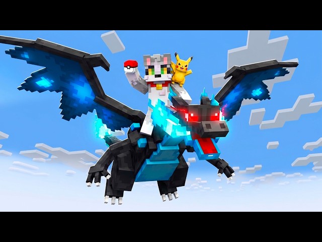 Conseguí a MEGA CHARIZARD en Minecraft! 🔥😱