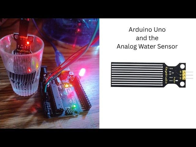 Analog Water Sensor and Arduino #arduino #sensor #water #microcontrollers #programming #electronic