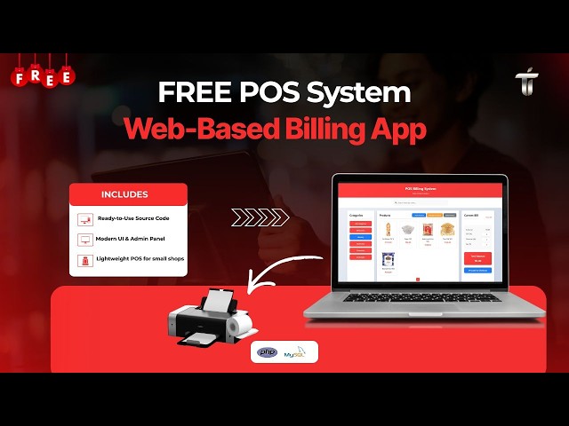 Free POS System Source Code | Billing & Inventory System (PHP & MySQL)