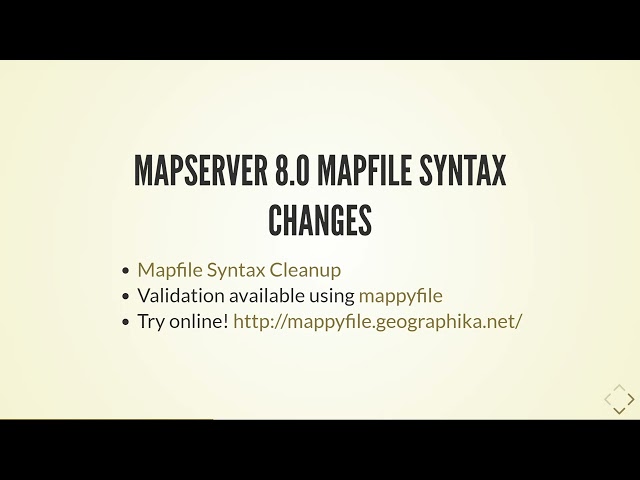 FOSS4G 2022 | State of MapServer 2022