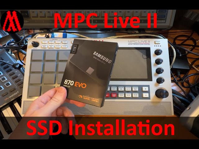 Akai MPC Live II - SSD Installation - It was more challenging than expected!