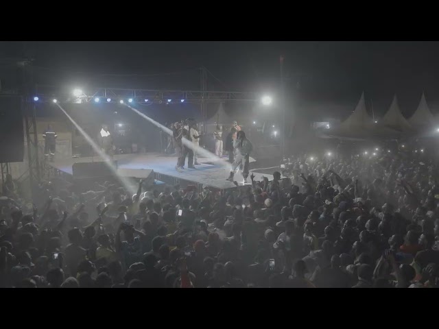 Mbosso Performing Live Kamata In Geita Nyang'hwale, Tanzania.