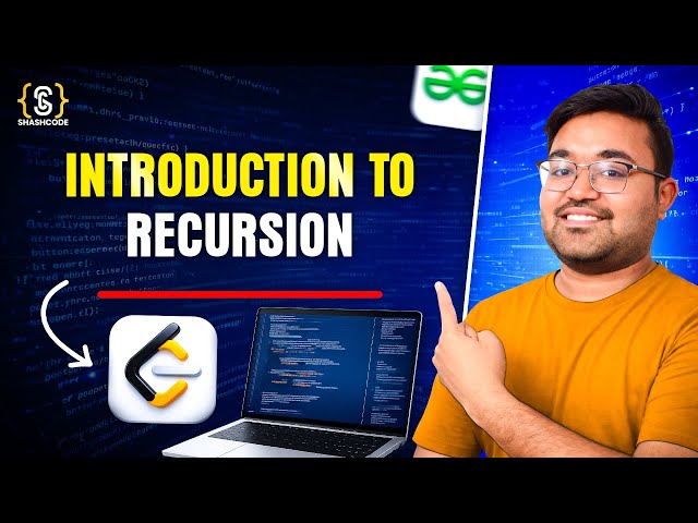 Recursion Explained from Scratch | Base Case, Call Stack & Examples | Recursion Lecture 1