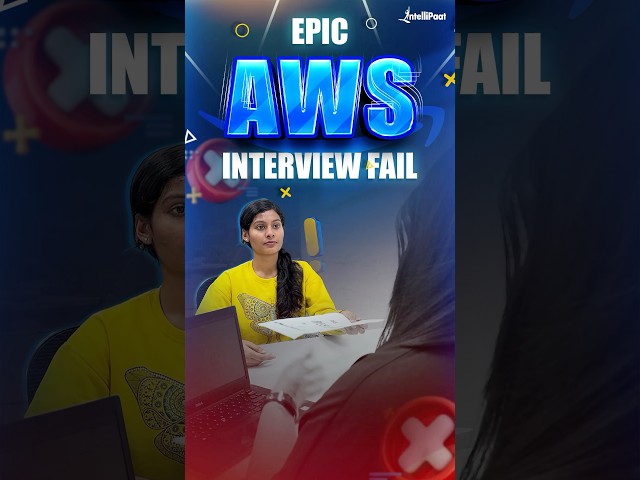 Epic AWS Interview Fail | What Kind of Questions Are Asked in AWS Interviews? | Intellipaat #Shorts