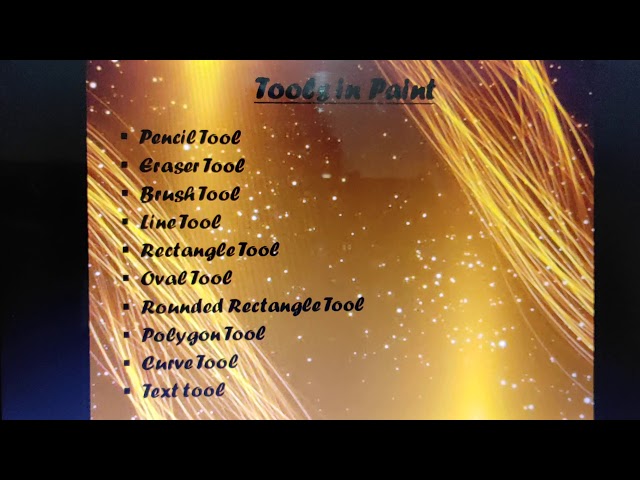 Class-3, Subject-Computer,  Chapter-6 (Fun With Paint)  Part-1, Video-24 By Mrs Radhika