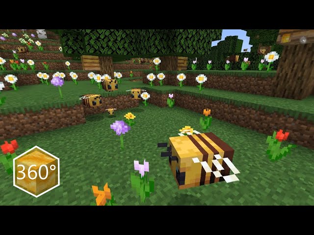 Bizzy Bee 360° VR Immersive Experience in Minecraft