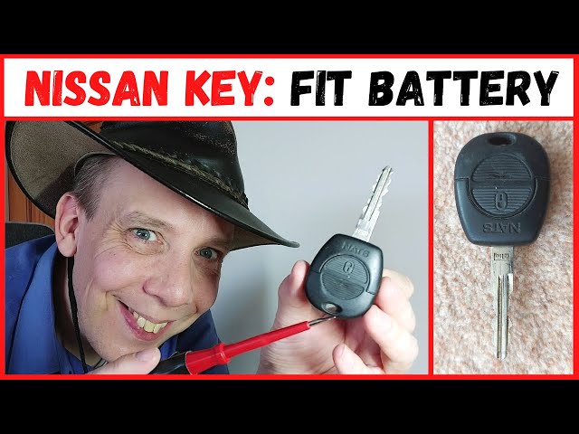 Nissan Key Fob: How To Replace Battery (Primera P11 144 & Almera)
