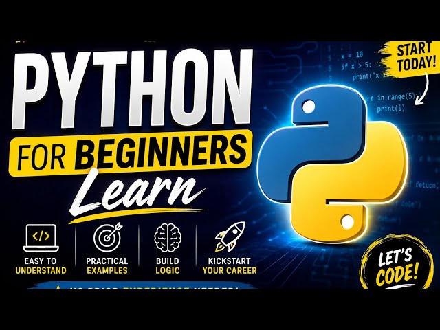 Python for Beginners learn inHindi | roadmap python programming language#python 
