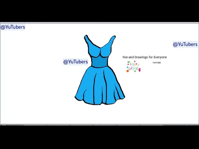 Elbise nasıl çizilir? 👗