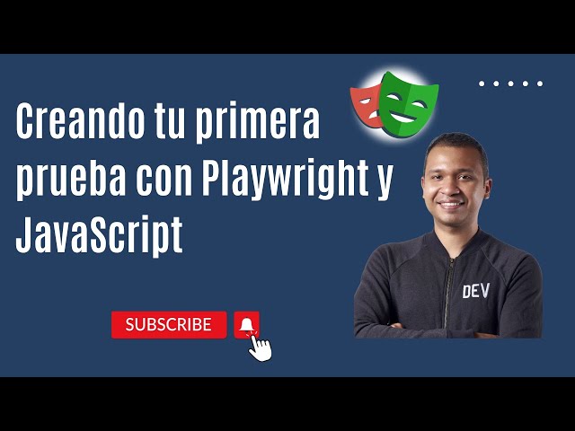 Creating your first test with Playwright and JavaScript