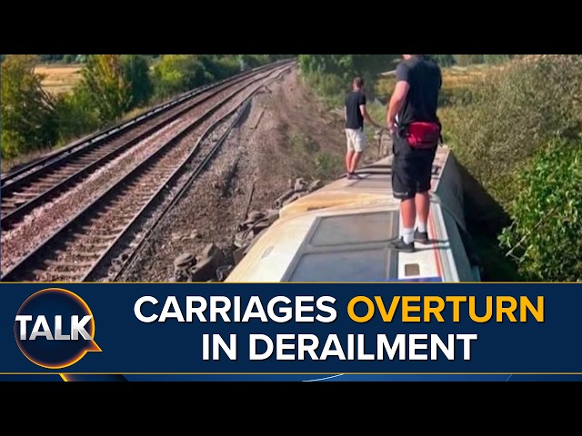 Train Carriages Overturn in ‘Very Serious’ Lewes Derailment | Major Rail Disruption