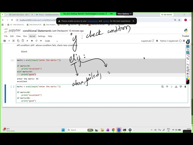 Conditional Statements | if | else | elif 3