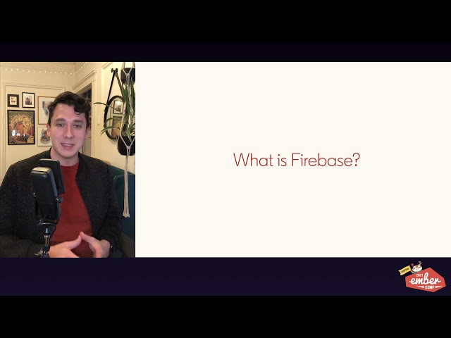 EmberConf 2021 - Building a Realtime App with Firebase and Ember M3 by Chris Garrett