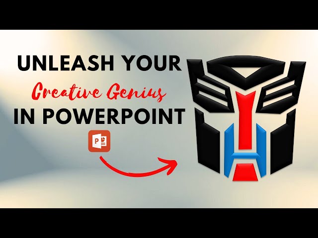 How to Create the Transformer LOGO in PowerPoint #logo #design #tutorials #powerpoint