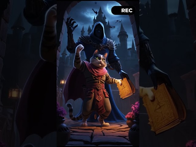 Tiger and Raven Defenders of the Ancient Codex Stories 443.3 #cat #cute #ai #catlover #catvideos