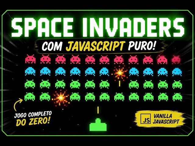 How to Create a Space Invaders Game with Pure JavaScript and HTML5 Canvas: Complete Tutorial