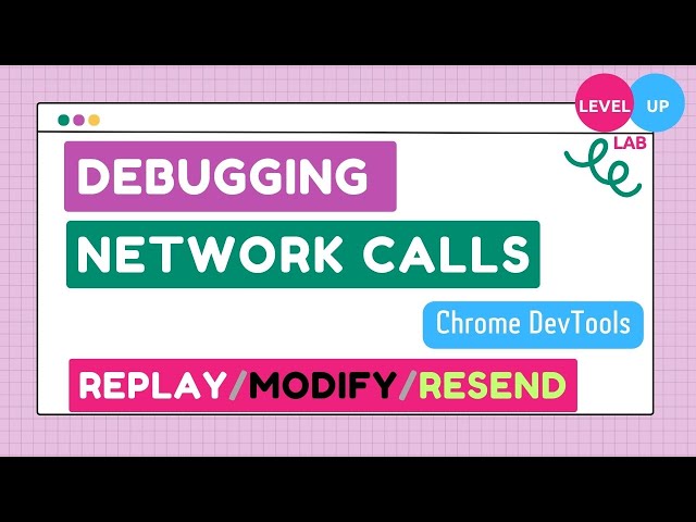 Debug Network Requests (XHR) in Chrome DevTools