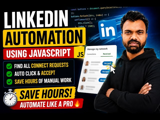 Why JavaScript is Powerful 🚀 | Automating Repetitive Browser Tasks with JavaScript