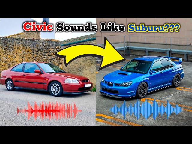 How To Make A 4 Cylinder Sound Good! | Why does Subaru sound different?