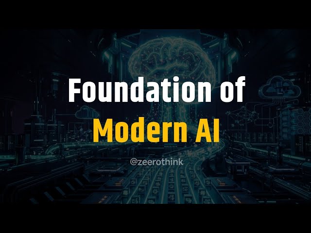 Foundation of Modern AI – Data Architecture | zeerothink 