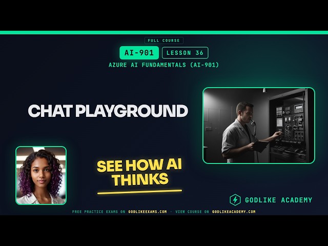 AI-901 Azure AI Fundamentals · Lesson 36: Master the Chat Playground