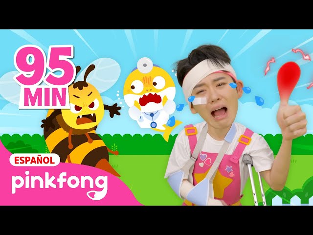 ¡Ay! ¡Una Abeja Me Picó! 🐝 Canción de la Pupa y Más | Curemos a Hoi｜Juego de Hoi｜Pinkfong en español