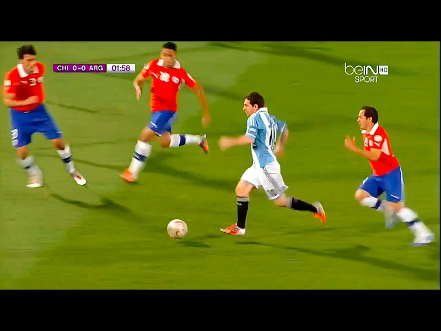 Lionel Messi SCORES vs Chile (World Cup Qualifier) (Away) 2012-13 English Commentary HD 1080i60